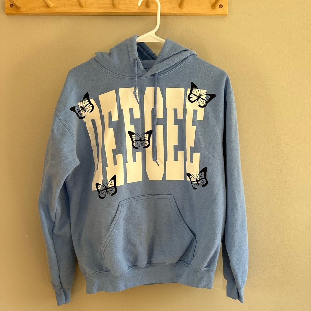 Blue Butterfly Delta Gamma Sweatshirt